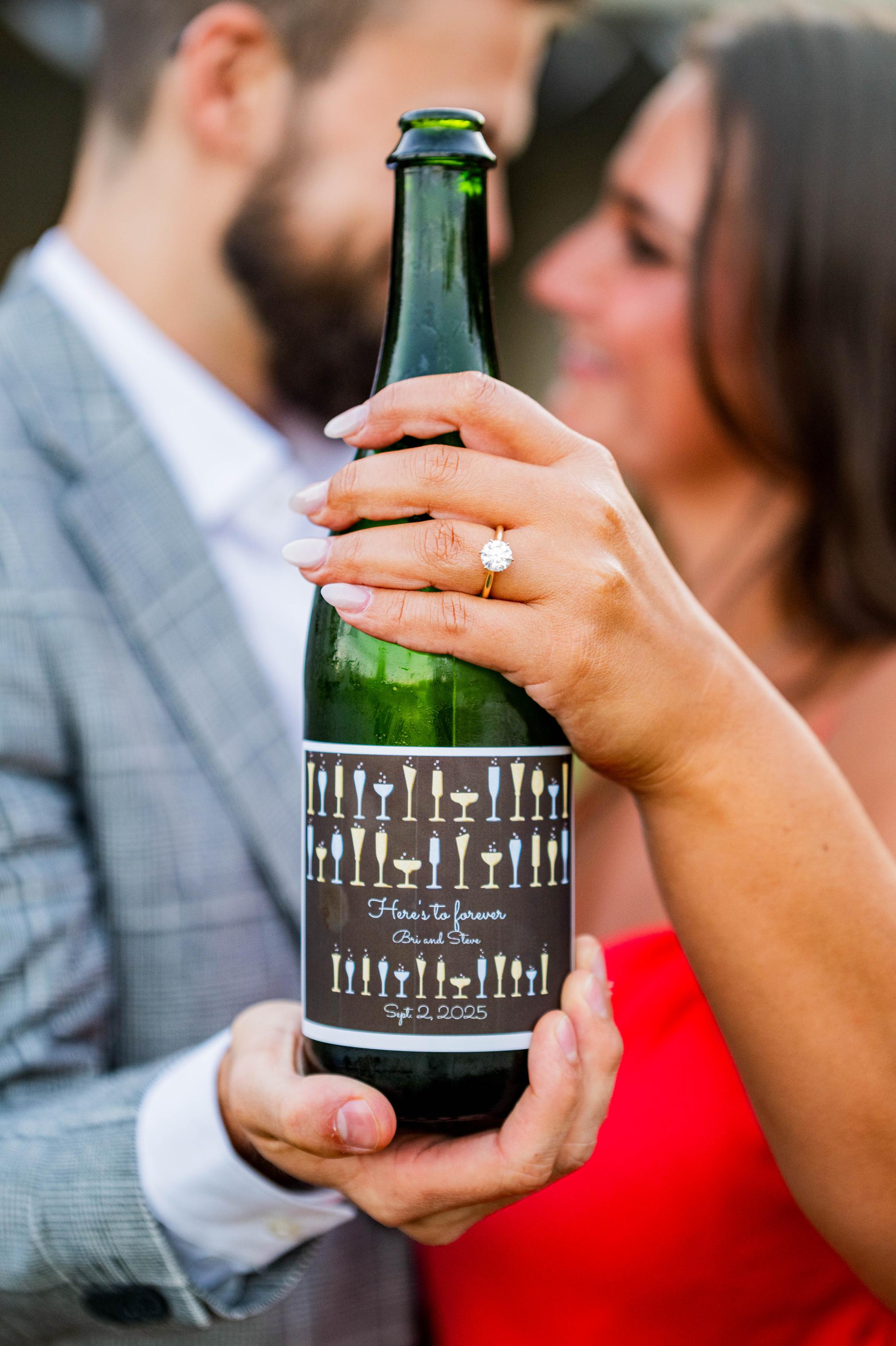 A Romantic Proposal at The Vineyards at Pine Lake